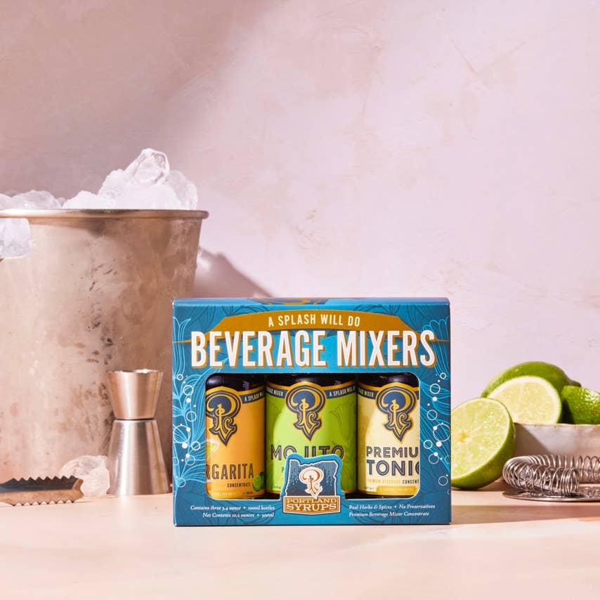 Portland Syrups Classic Cocktail Mixer Gift Set