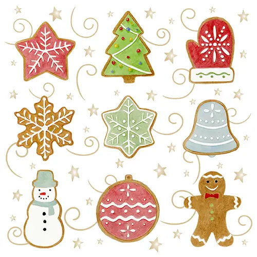 Alice's Cottage Floursack Towel: Sugar Cookies