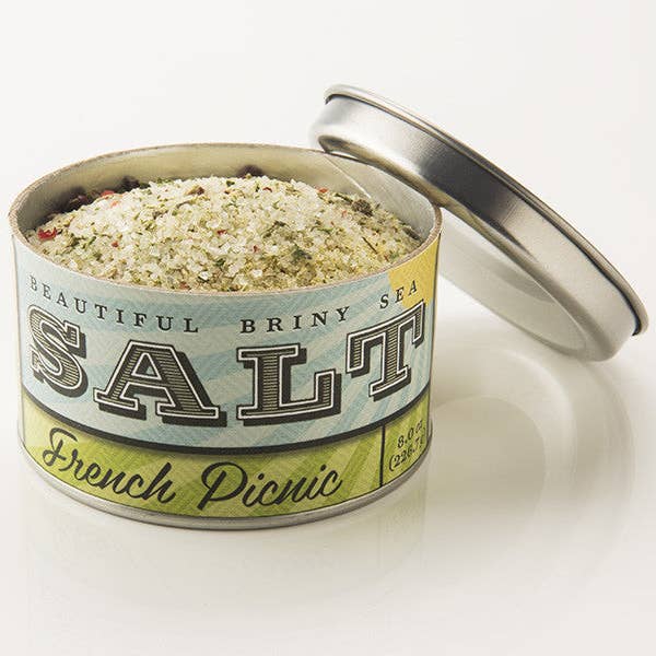 Beautiful Briny Sea "French Picnic" Sea Salt