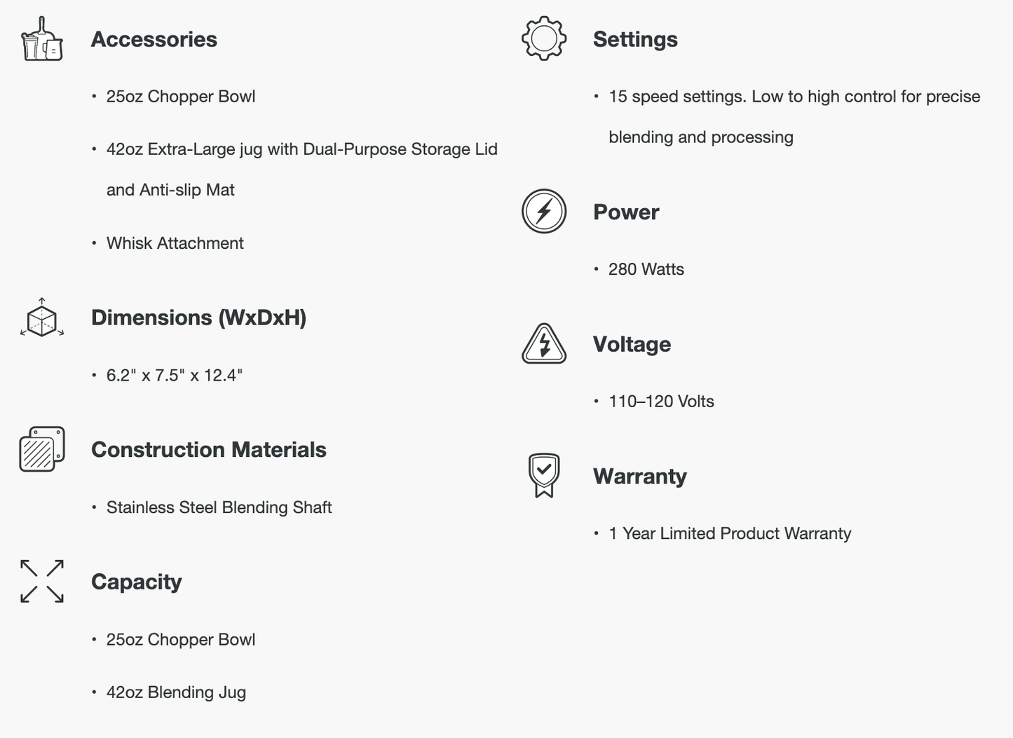 Breville Control Grip Immersion Blender