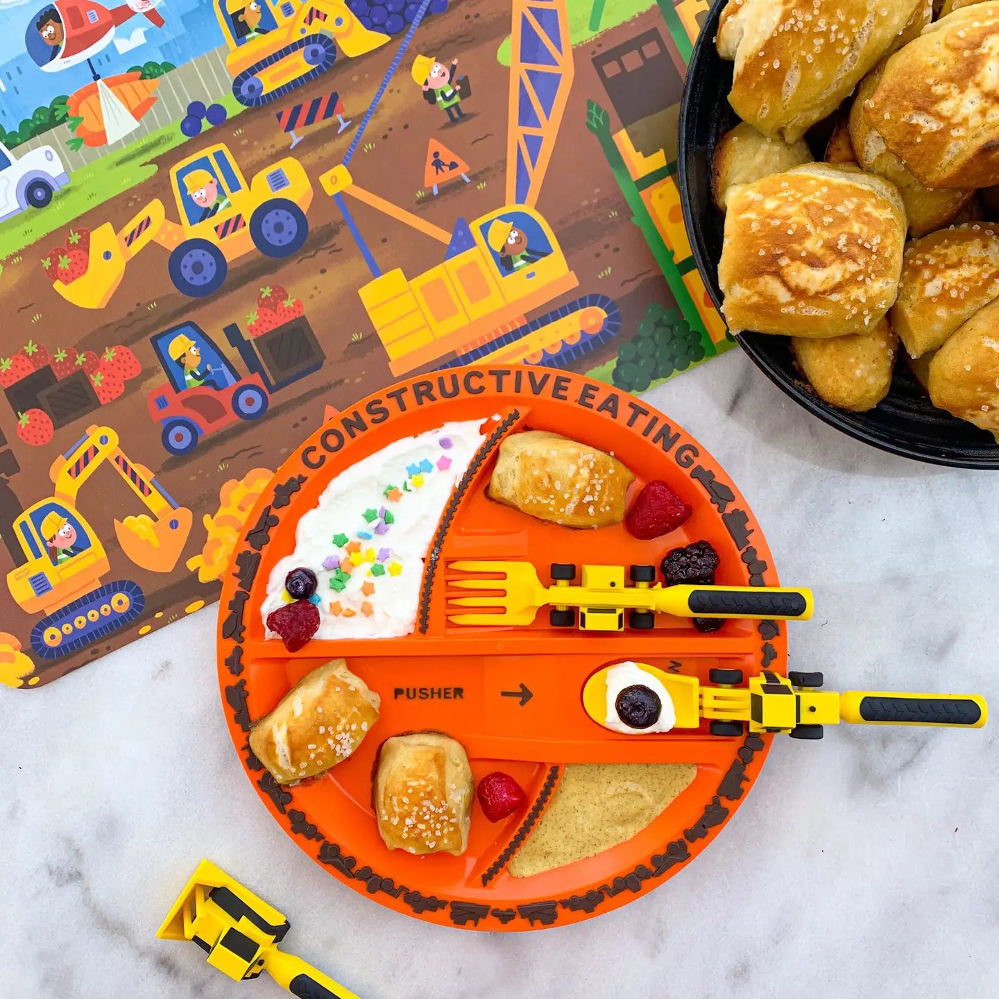 Constructive Eating Utensils: Front Loader Spoon