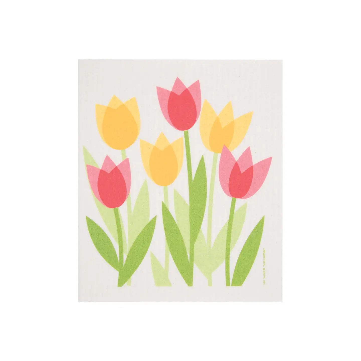 Cose Nuove Swedish Dishcloth: Tulip Field