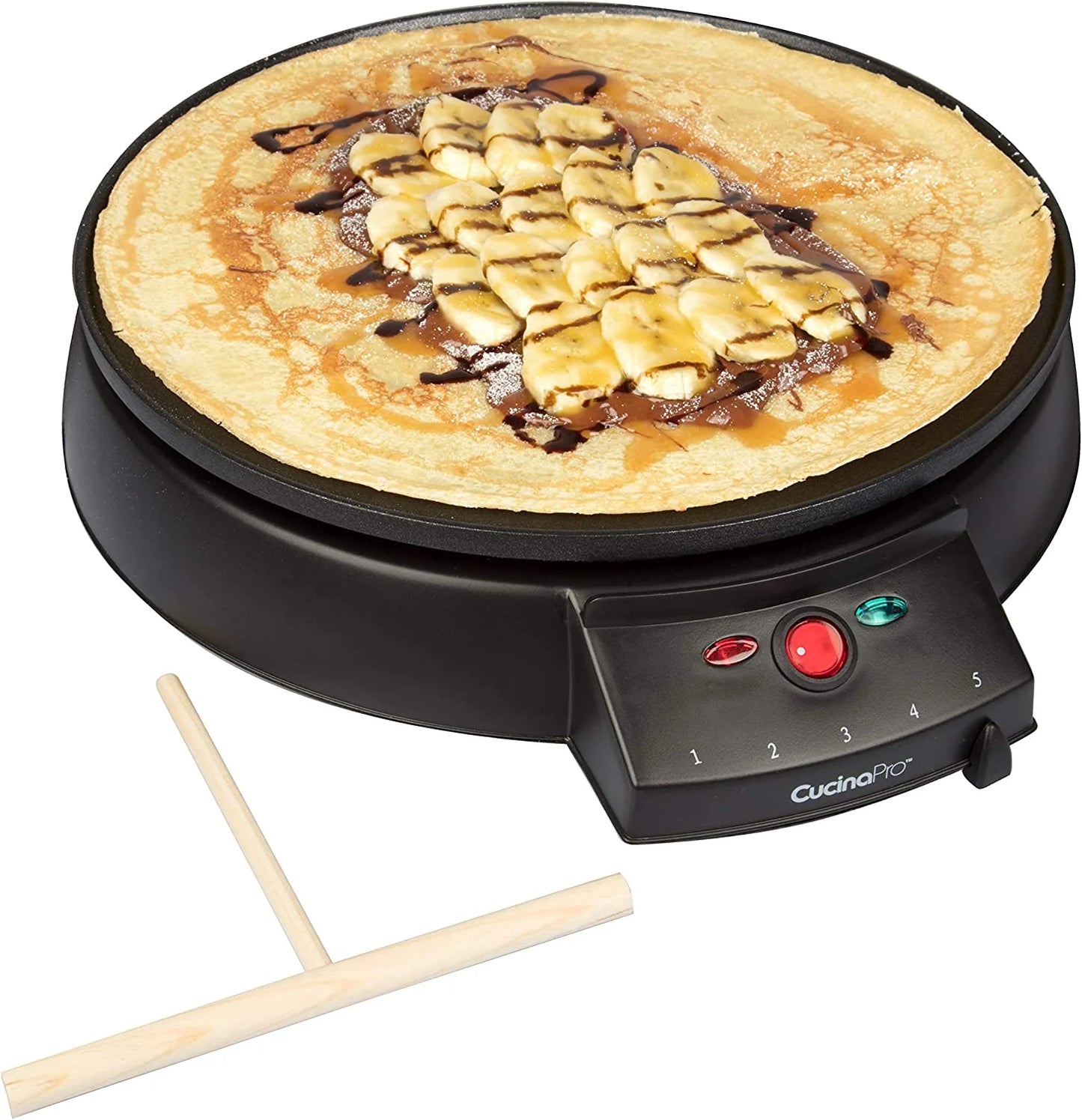 CucinaPro Crepe Maker: Non-stick