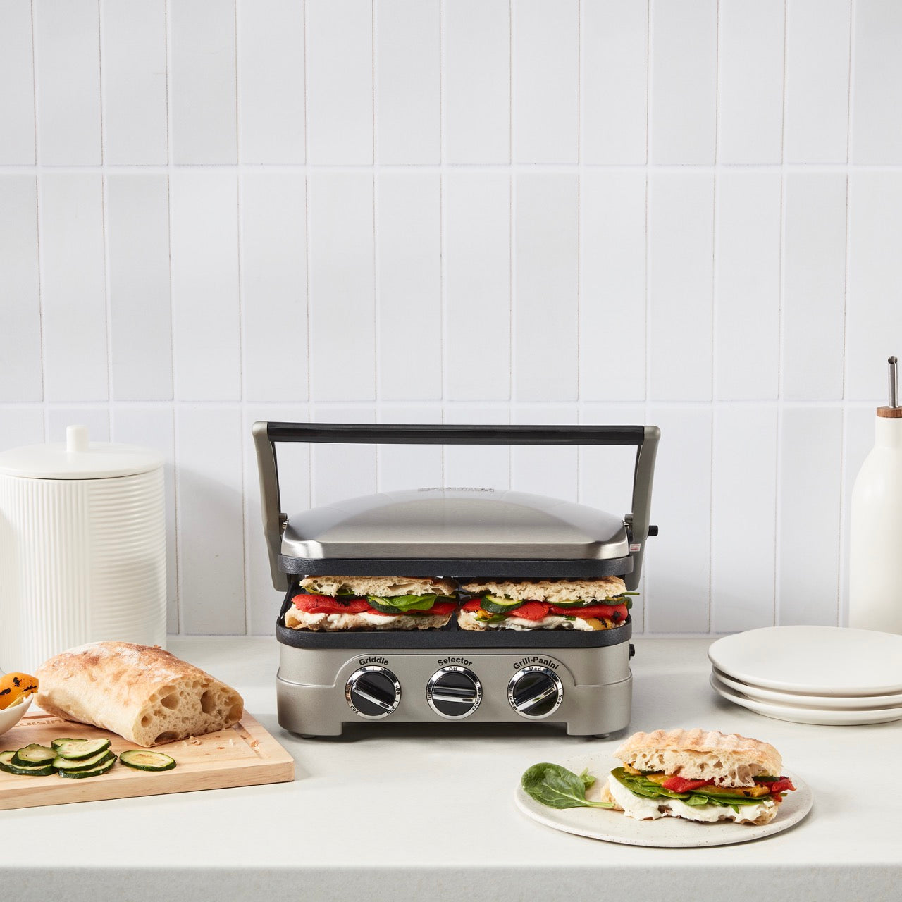 Cuisinart Griddler® Indoor Grill, Griddle, and Panini Press
