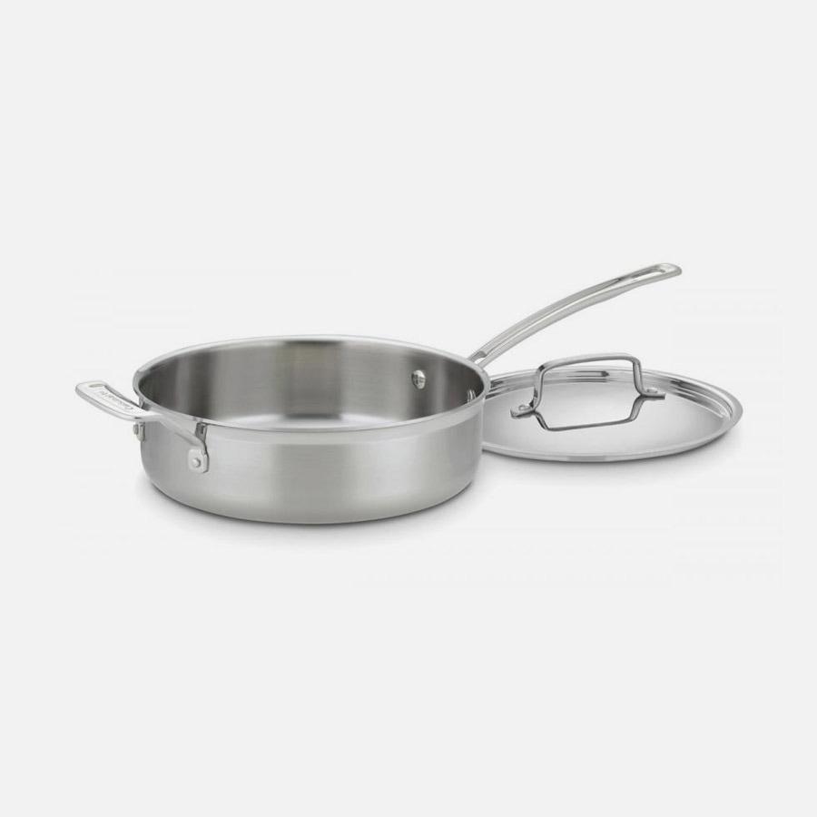 Cuisinart MultiCladPro Saute Pan w/Cover - 3.5 QT