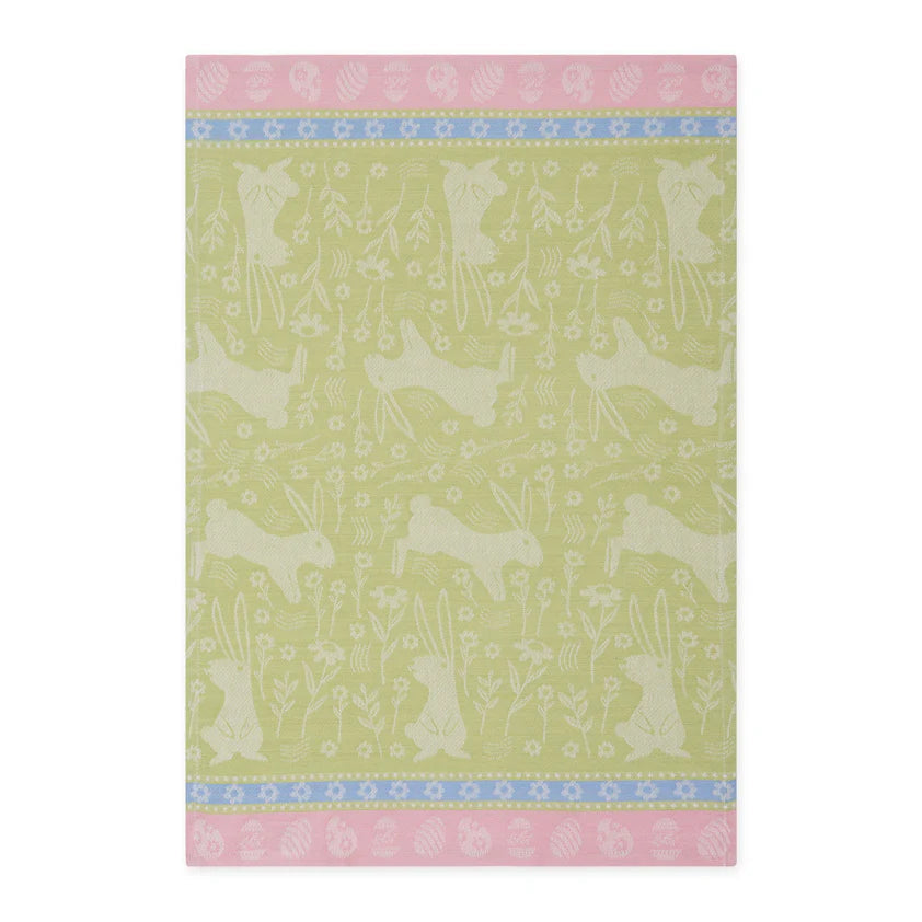 DII Dishtowels (Set of 2): Bunny Meadows, Jacquard