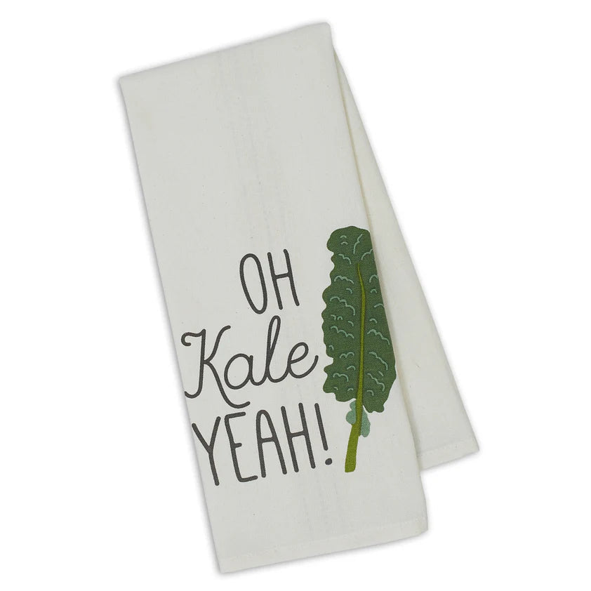 DII Dishtowel: Punny Veggies