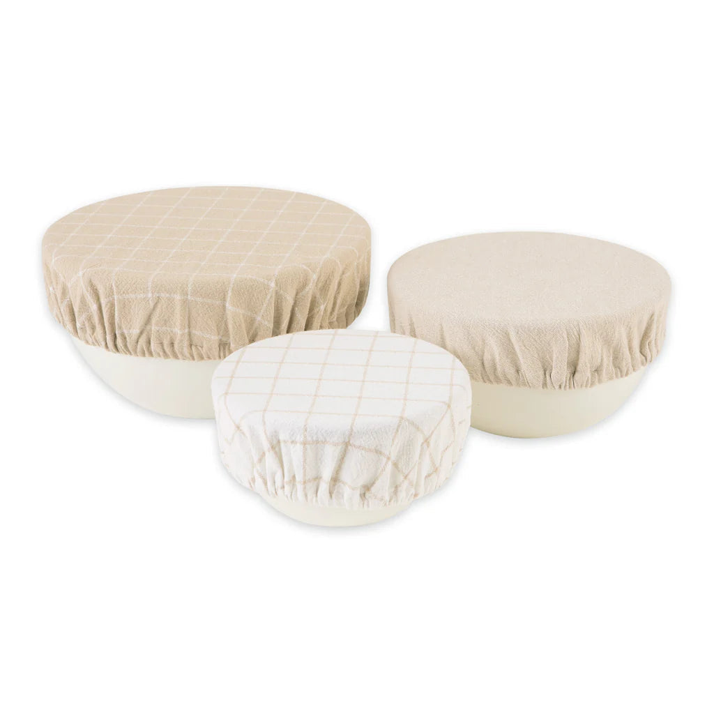 DII Bowl Covers (Set of 3): Feather Gray