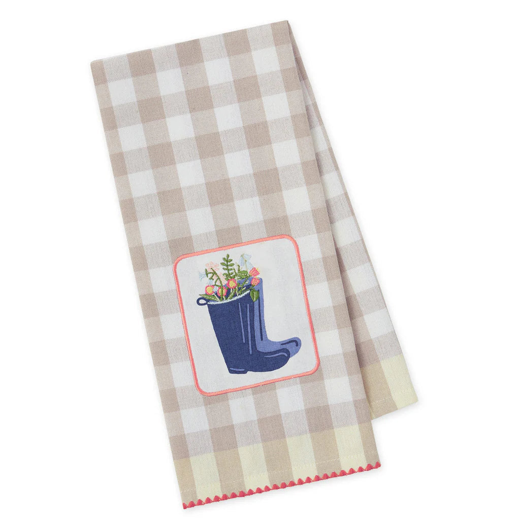DII Dishtowel: Rain Boots