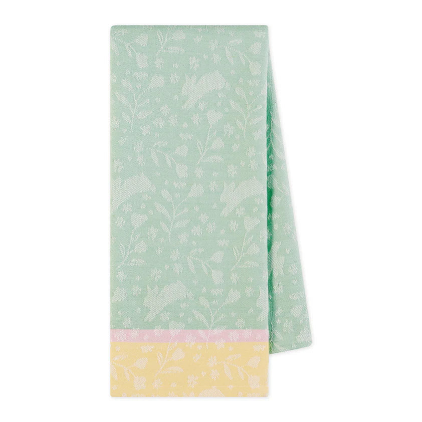 DII Dishtowels (Set of 2): Bunny Hop Jacquard