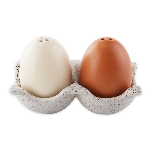 DII Salt & Pepper Shakers: Fresh Eggs
