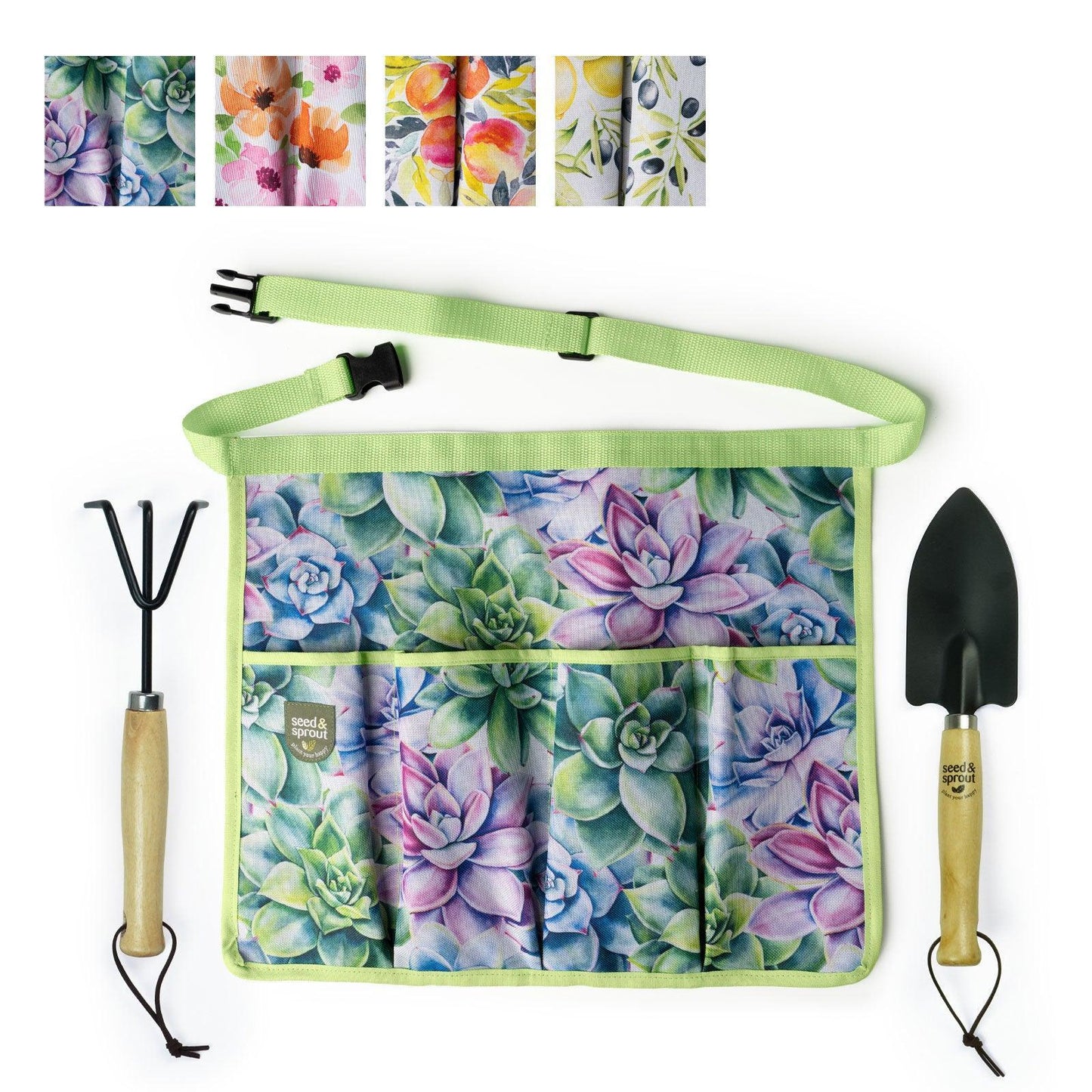 Seed & Sprout 3-Piece Gardening Set - Simply Succulent
