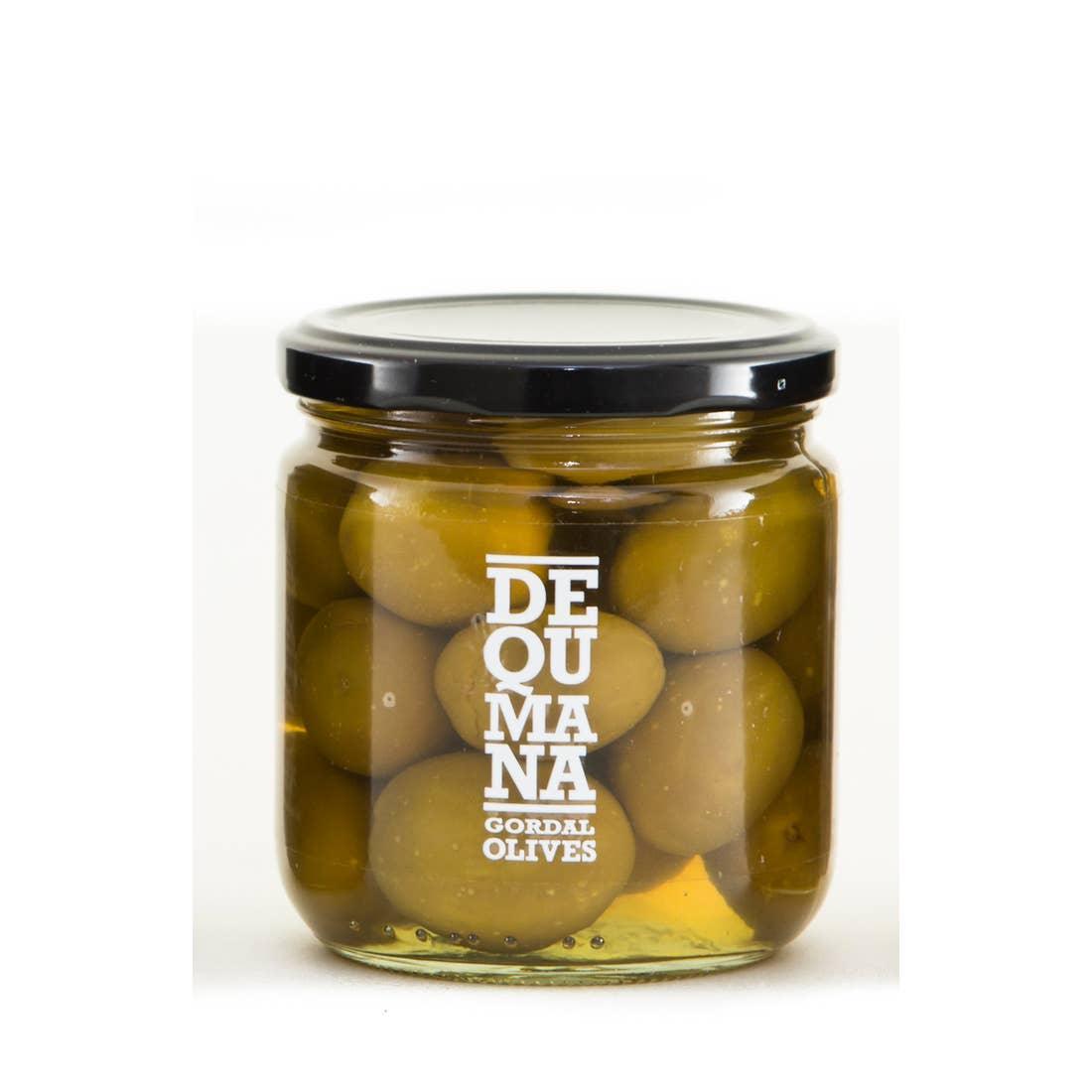 Dequmana Gordal Olives, 12oz