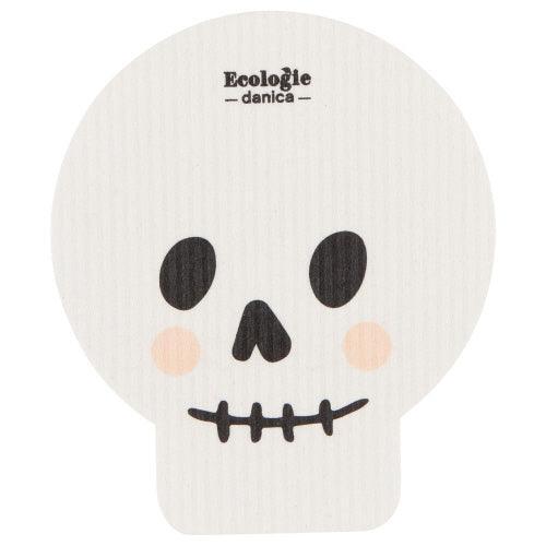 NOW Designs Swedish Dishcloth: Boo Crew Skull