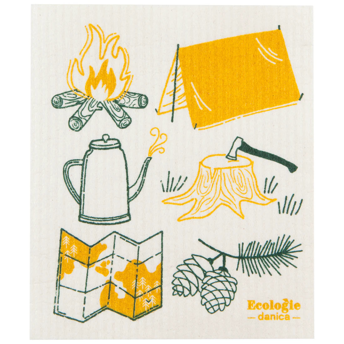 NOW Designs Swedish Dishcloth: Camp Out