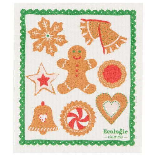 NOW Designs Swedish Dishcloth: Holiday Cookies