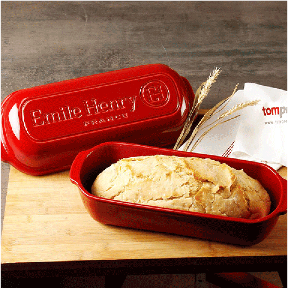 Emile Henry Bread Baker: Italian / Pullman, Burgundy – Zest Billings