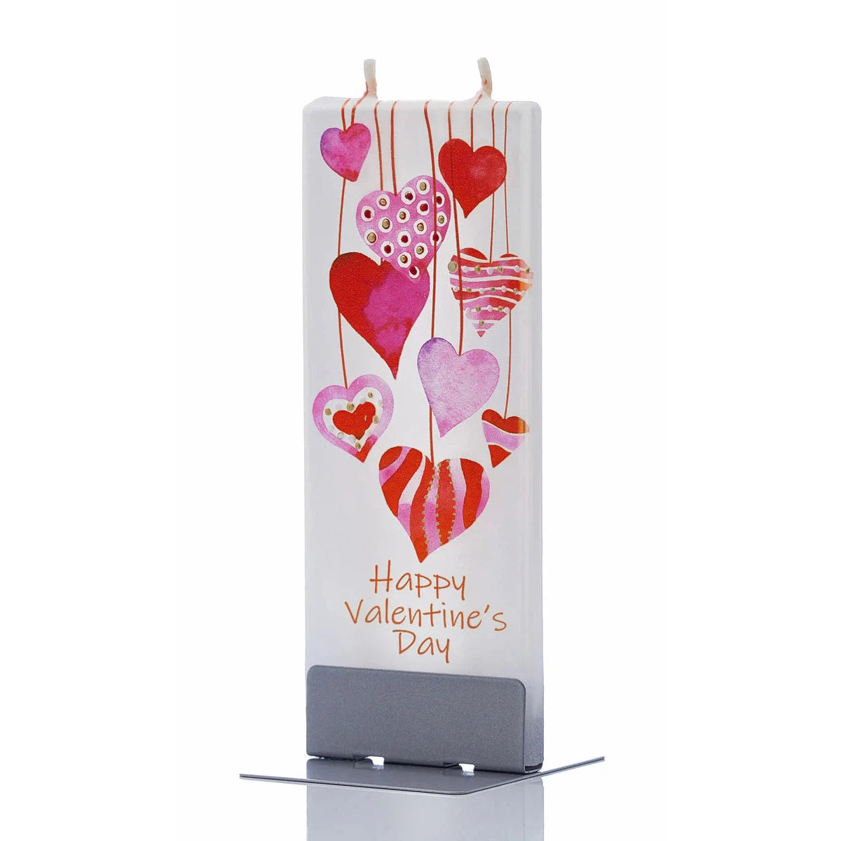 Flatyz Candle: Happy Valentine's Day Heart Balloons