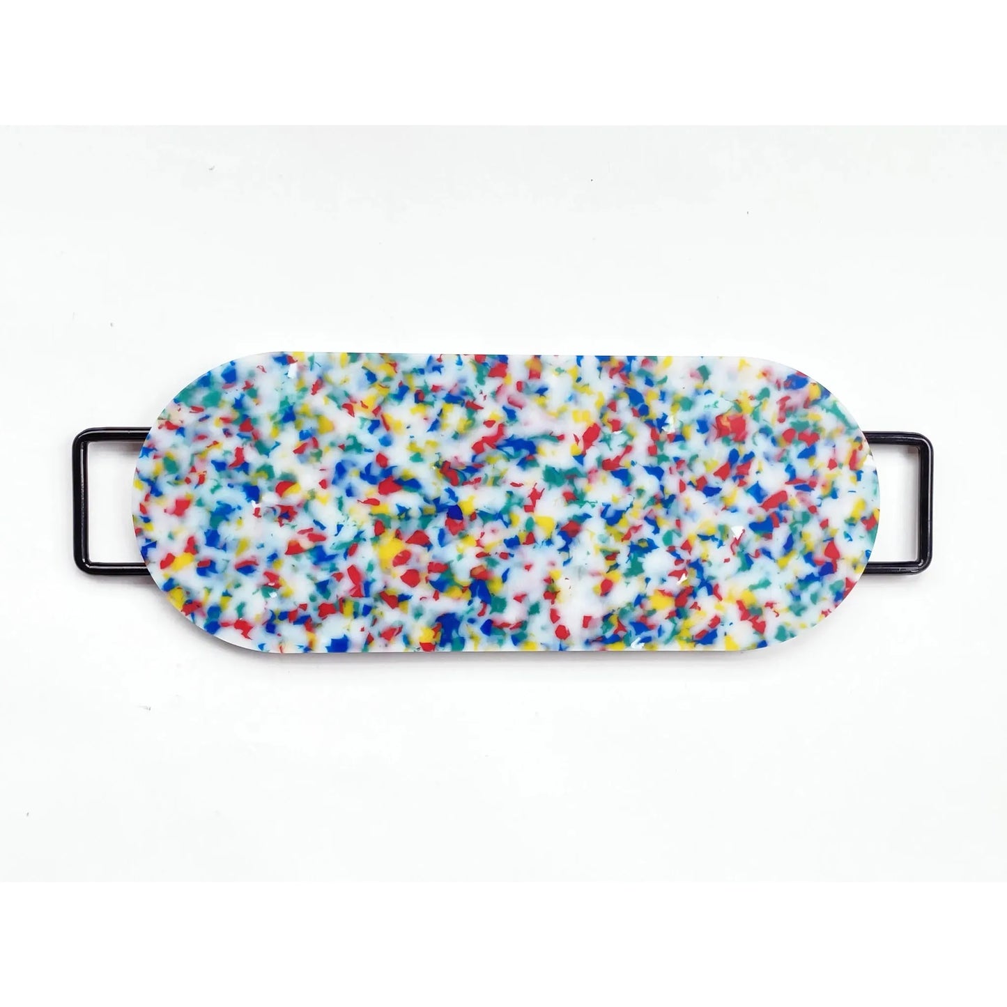 Fredericks & Mae Cutting Board: Oval, Multi Confetti