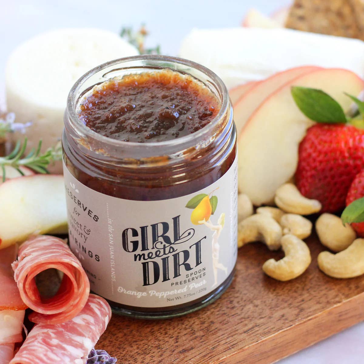 Girl Meets Dirt Orange Peppered Pear Spoon Preserves