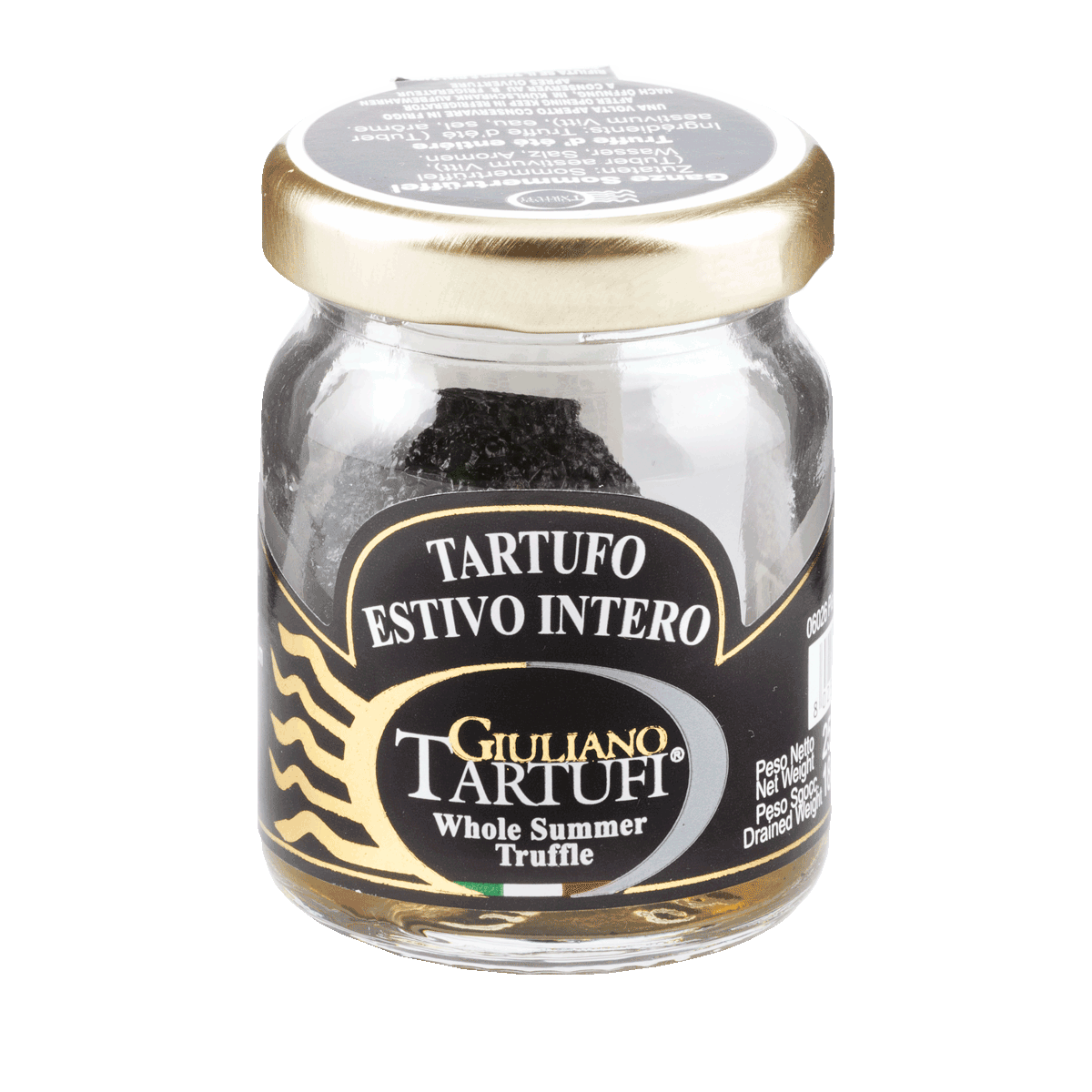 Giuliano Tartufi Whole Black Summer Truffles