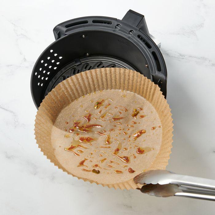 HIC Disposable Air Fryer Liners: 8", Set of 100