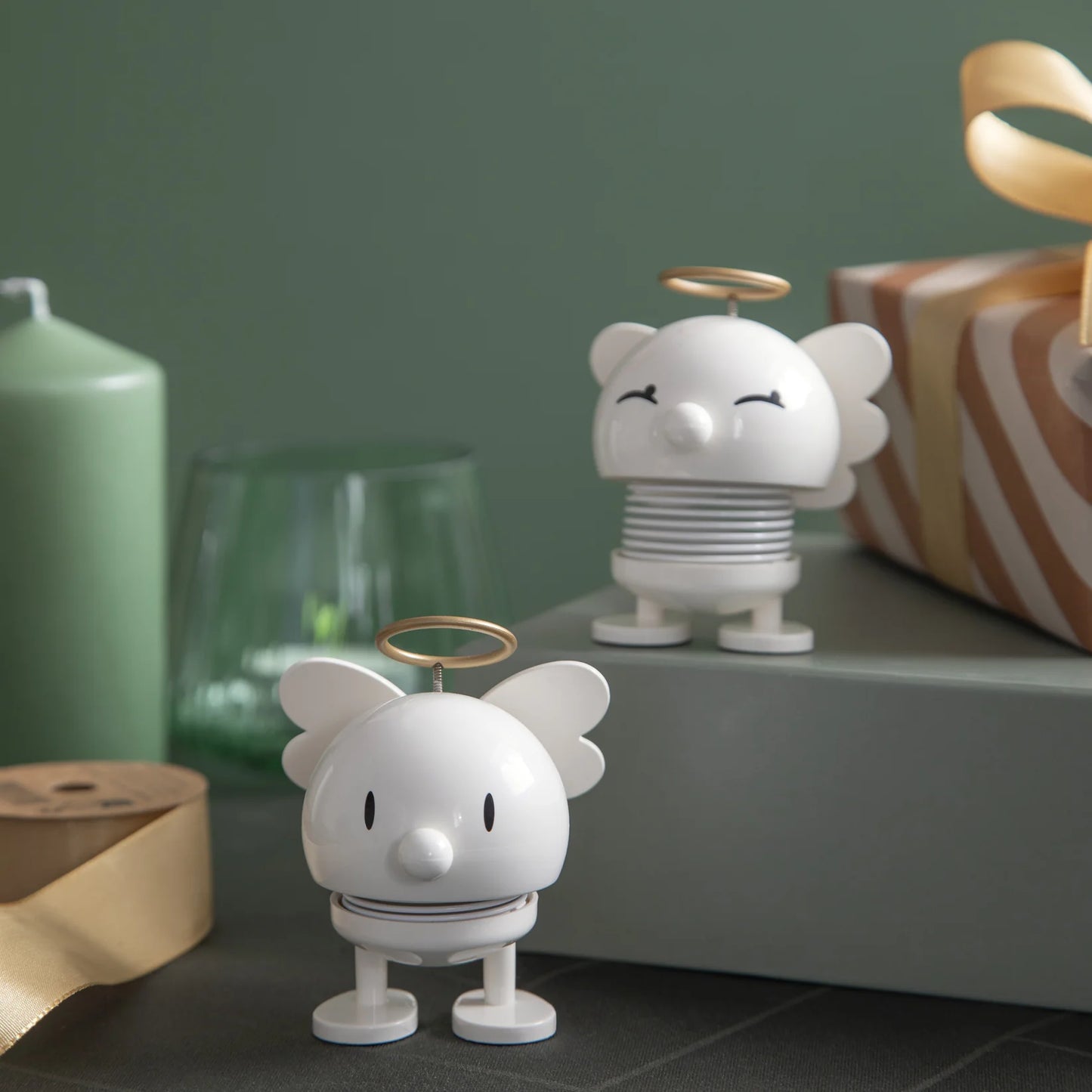 Hoptimist Bumble: Small, Angel (White)