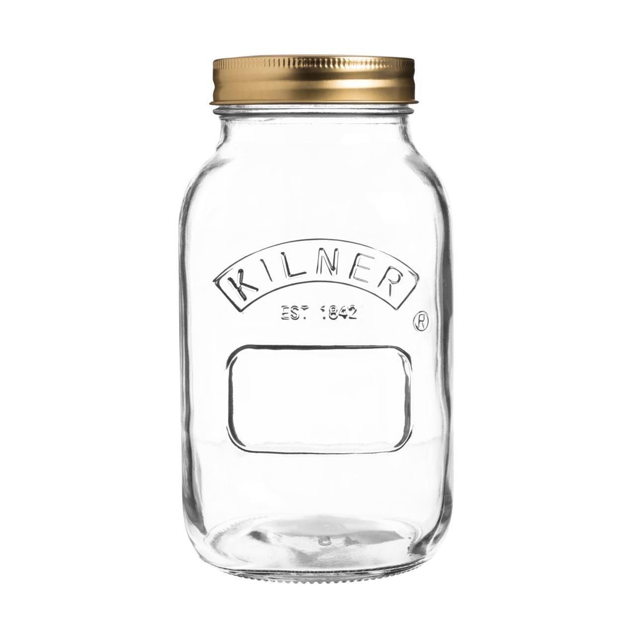 Kilner Canning Jar: 34 oz.