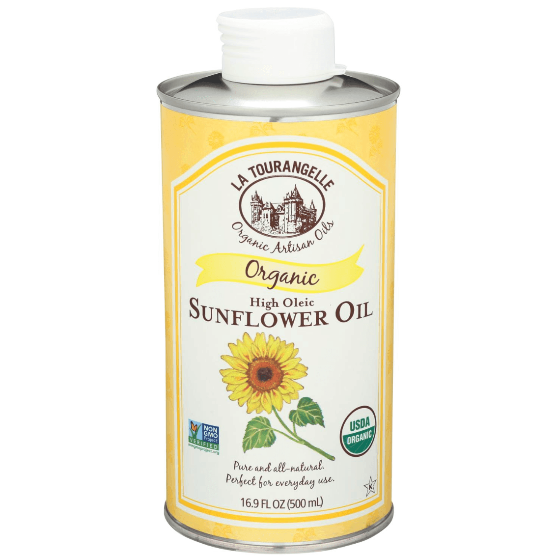 La Tourangelle Certified Organic Sunflower Oil, 16.9 Fluid Oz.
