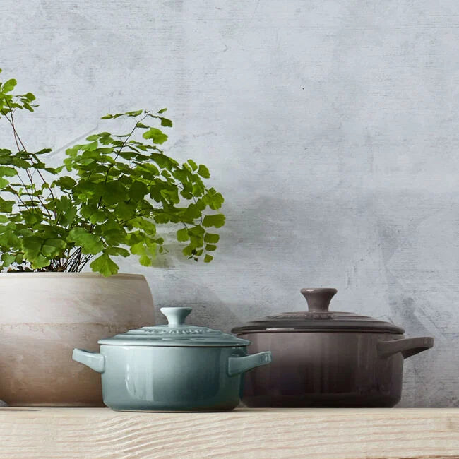 Le Creuset Mini Round Cocotte: 8 oz., Sea Salt