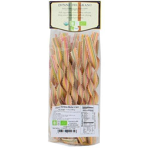 Donne del Grano Mother-in-Law Tongues Colored Pasta