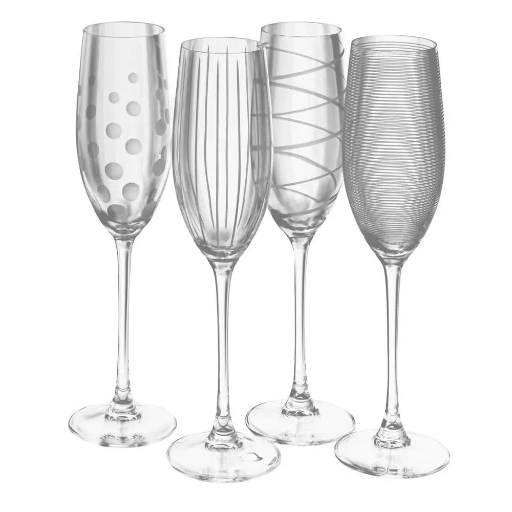 Mikasa Cheers Champagne Flutes (Set of 4)