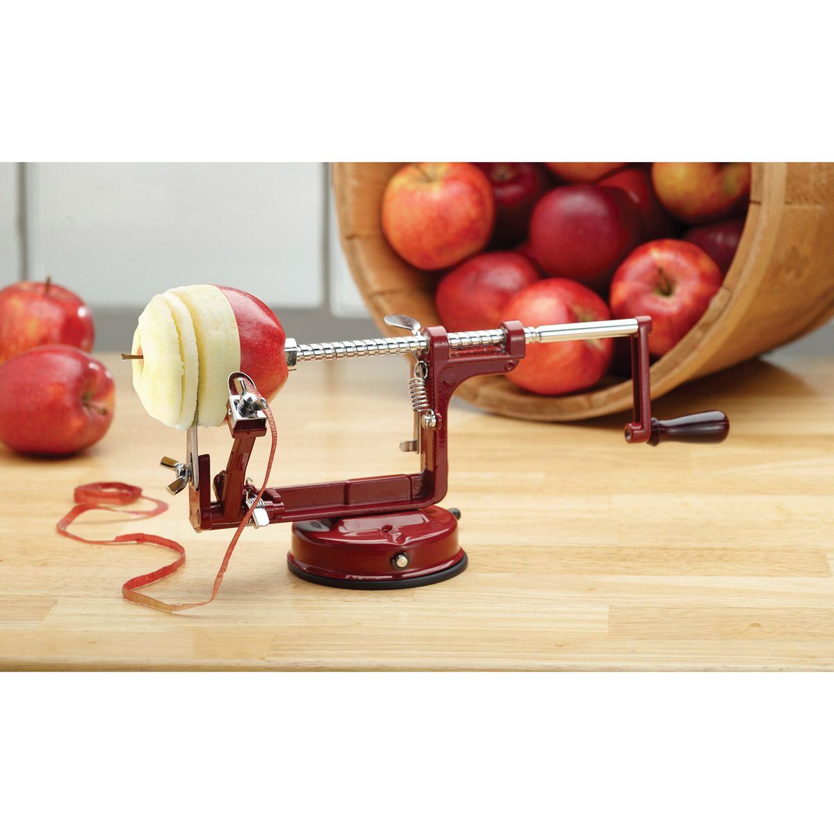 Mrs. Anderson's Apple Peeling Machine
