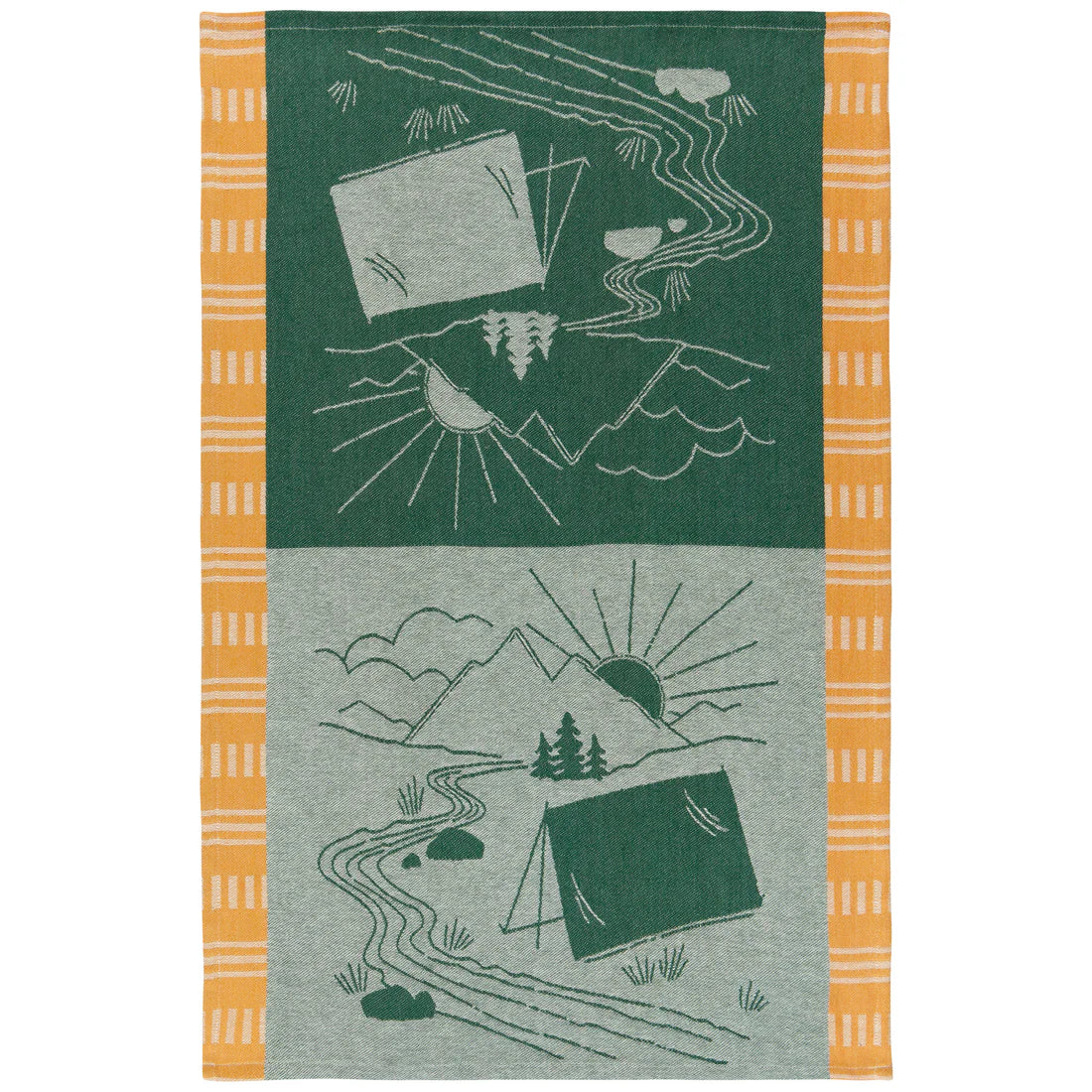 NOW Designs Dishtowel: Jacquard, Camp Out