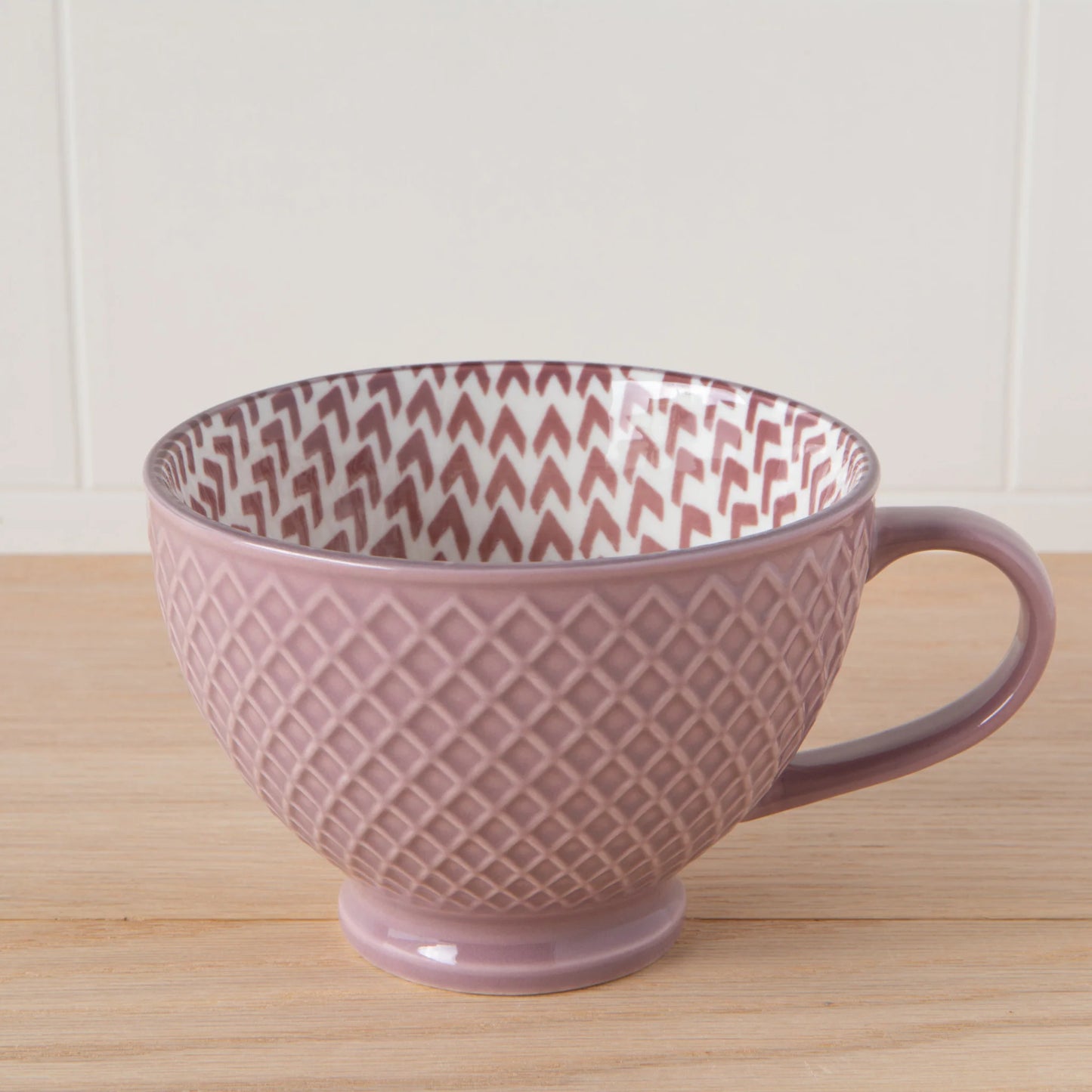 NOW Designs Mug: Latte, Mauve