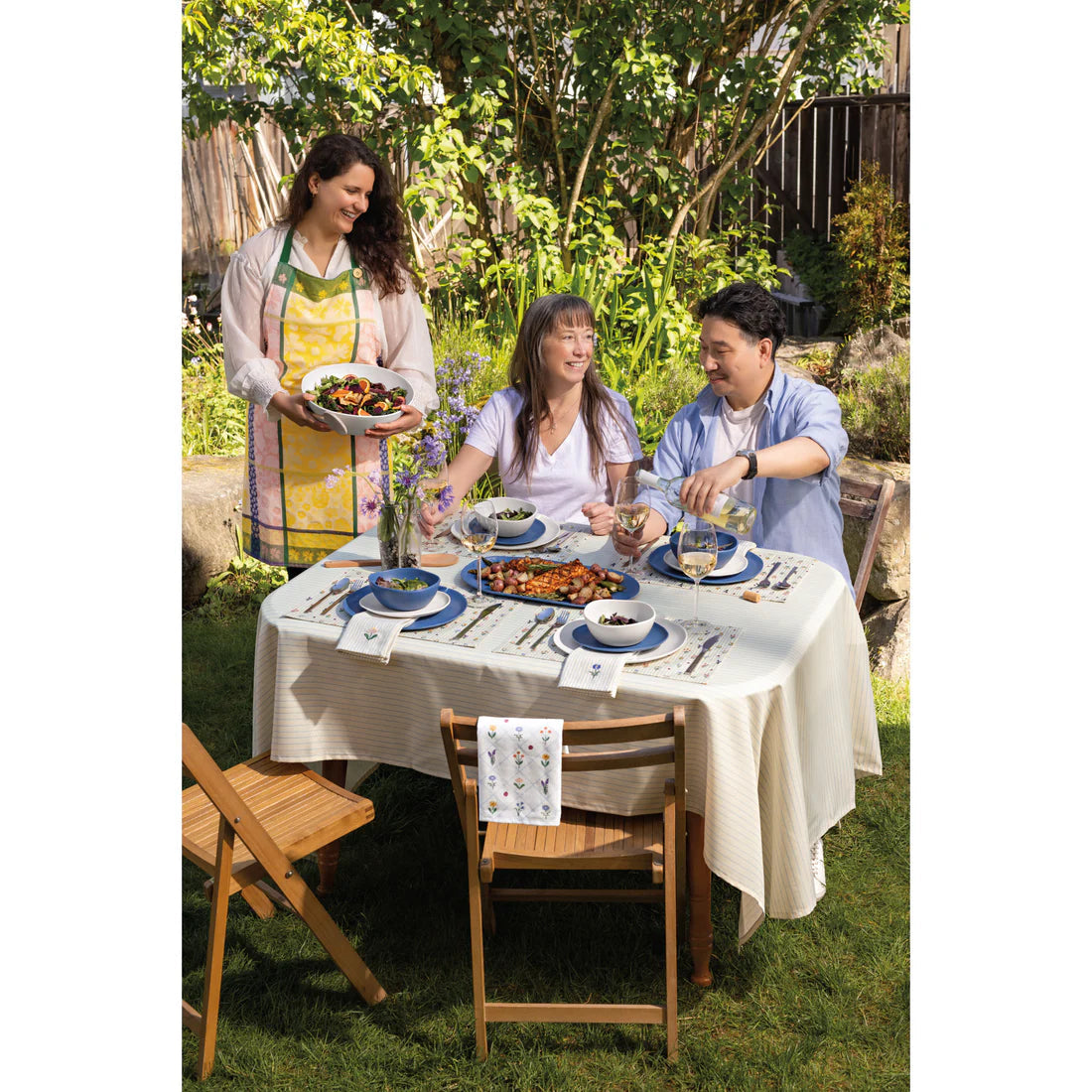 NOW Designs Tablecloth: Clean Coast, Hand Picked