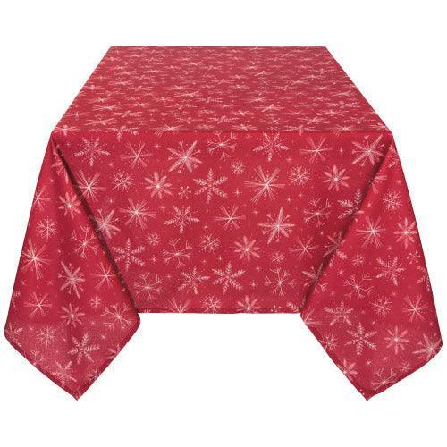 NOW Designs Tablecloth: Clean Coast, Snowflakes