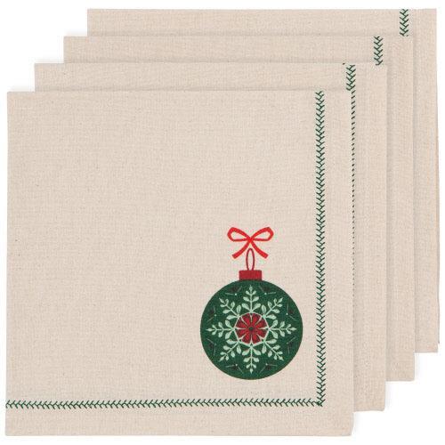 Now Designs Napkins (Set of 4): Good Tidings