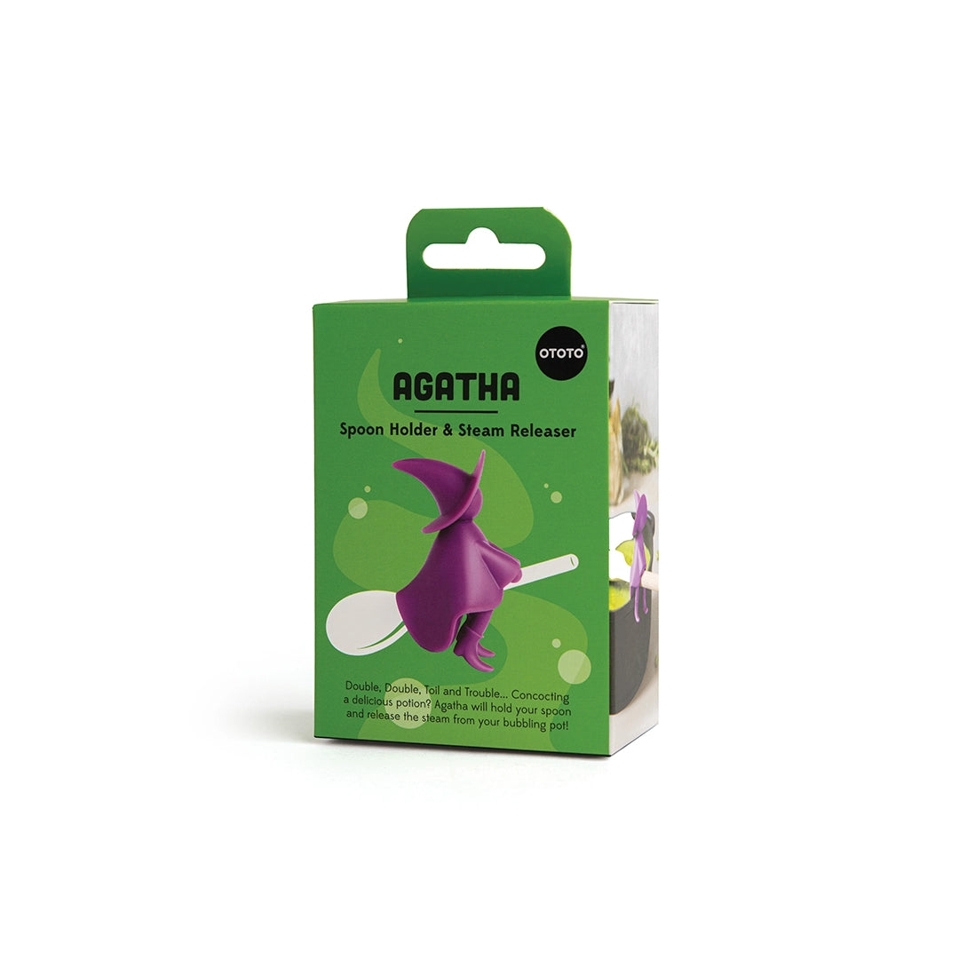 OTOTO Agatha Witch Spoon Holder / Steam Releaser