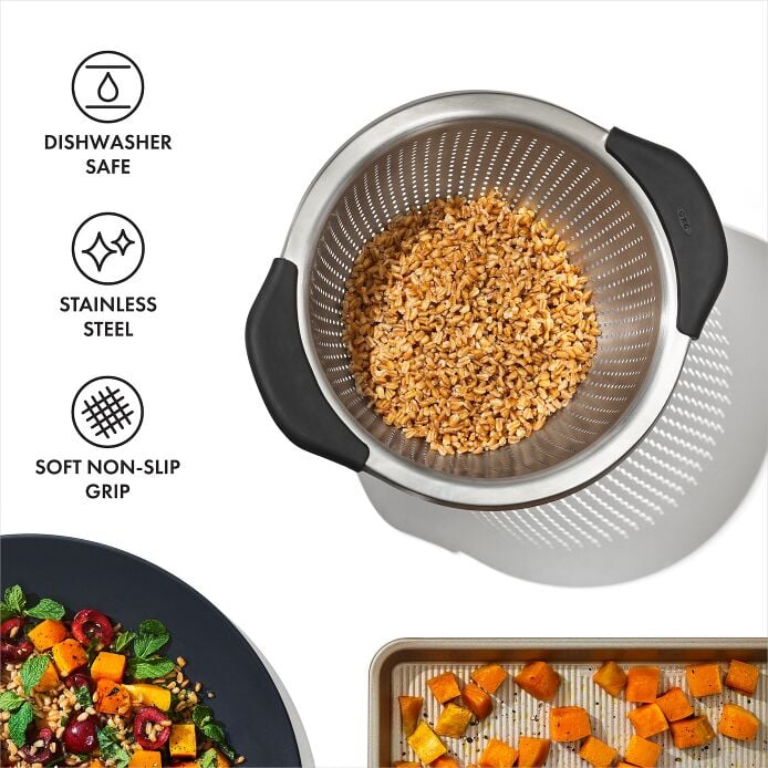 OXO Stainless Steel Colander: 3 QT