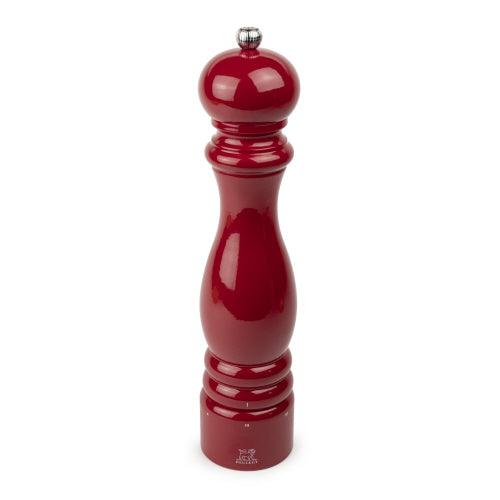 Peugeot Paris uSelect Pepper Mill: 12", Passion Red Lacquer