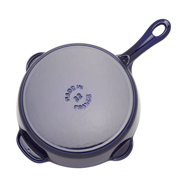 Staub Traditional Deep Skillet: 8.5", Dark Blue
