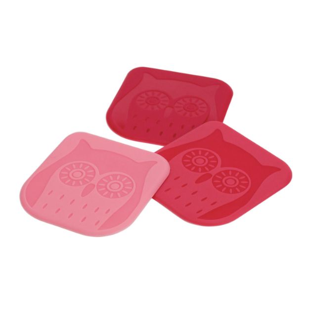 Tovolo Pan Scrapers (Set of 3): Owls