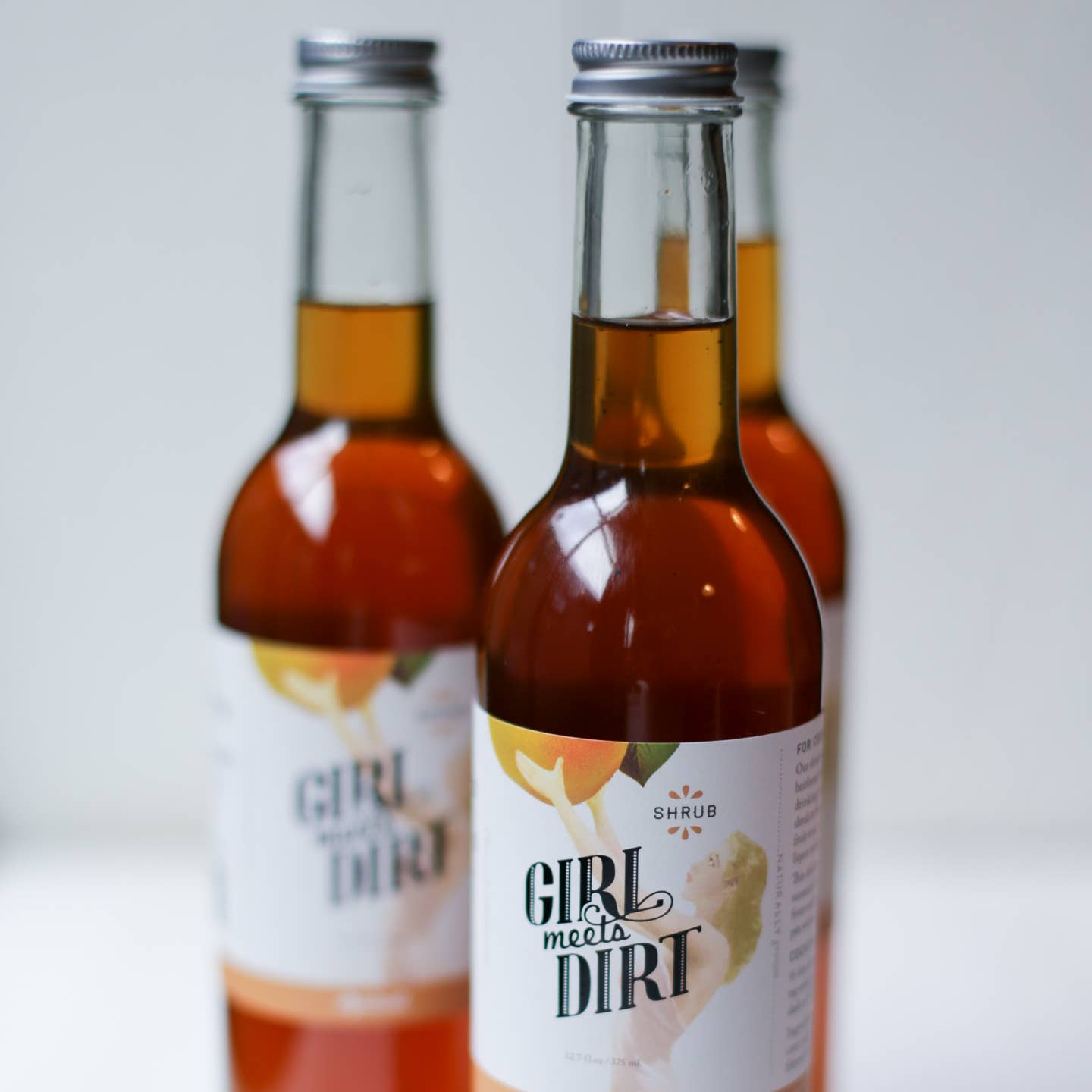 Girl Meets Dirt Apricot Shrub, 12.7 fl oz