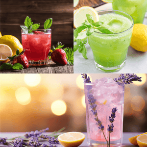 Fresh Squeezed Lemonade, Three Ways