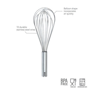 Tovolo Stainless Steel Whisk:  9", Balloon