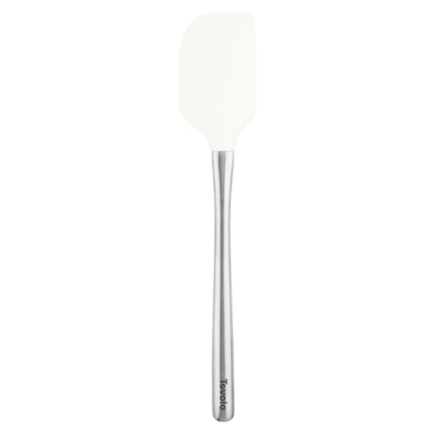 Tovolo Flex-Core Stainless Steel Handle Spatula: White