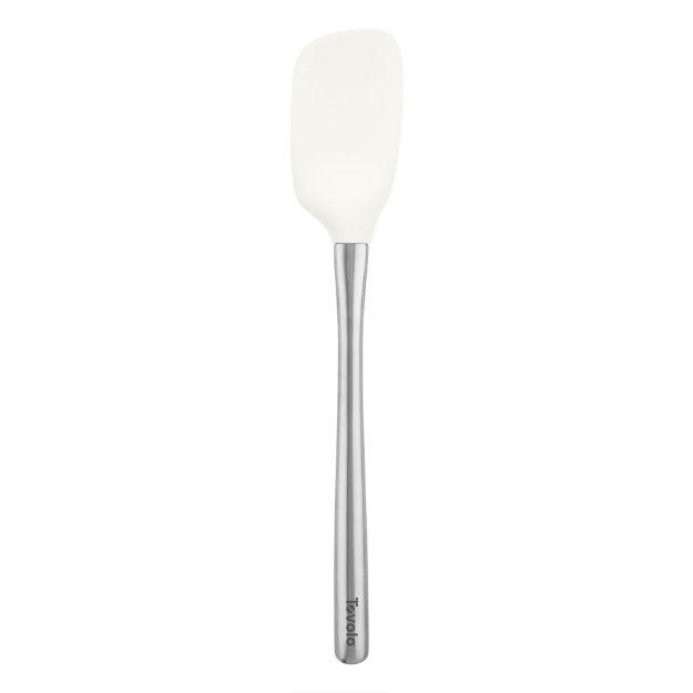 Tovolo Flex-Core Stainless Steel Handle Spoonula: White