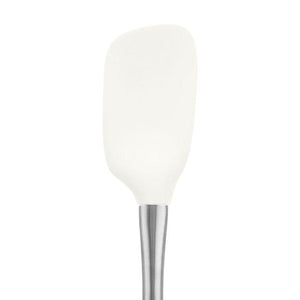 Tovolo Flex-Core Stainless Steel Handle Spoonula: White