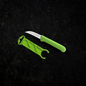 Messermeister Petite Messer Bird's Beak Paring Knife: Green